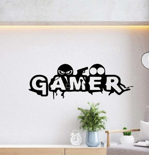 Vinil Decorativo Sticker Gamer Video Juegos Pegatina 