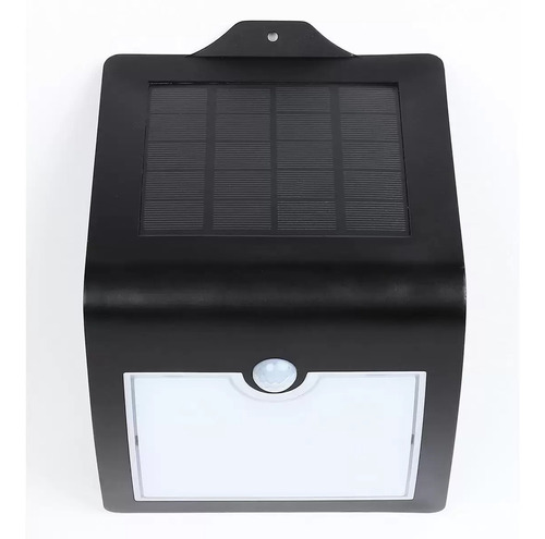 Luz Led Solar Con Sensor De Movimiento Feit Electric Color Negro