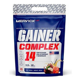 Gainer Complex 4,5 Kg Mervick Lab Ganador De Peso Sabor Vainilla