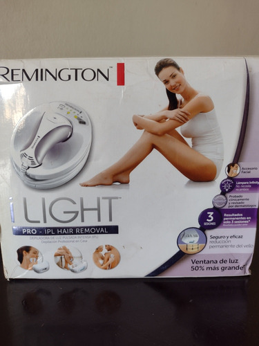 Depiladora Remington Pro Luz Pulsada Lámpara Infinity