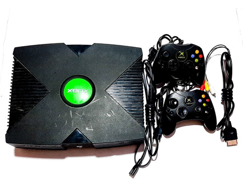 Consola Xbox Game Caja Negra Clásica 