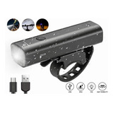 Lámpara Bicicleta Impermeable Recargable Usb Rockbros N