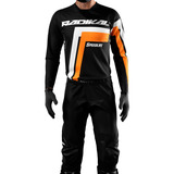 Conjunto Radikal Racing Concept Volt Negro/negro Mx Atv 2023