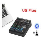 Tarjeta De Sonido Profesional Para Dj Pc Usb Bluetooth 4 Can