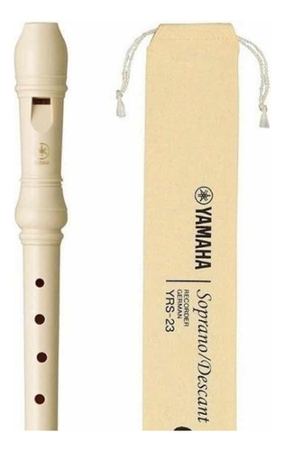 Flauta Yamaha Dulce Yrs23 Soprano Principantes