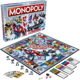 Monopoly Transformers Incluye Fichas Autobot Y Decepticon