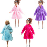 Barbie Set 4 Abrigos Ropa Set #1