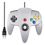 Control Clasico Nintendo 64 Joystick Con Cable Usb