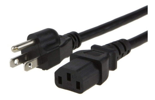 Cable Poder Para Pc Monitor 1.8 M 3 X 0.75mm2 Awg18x3  7amp