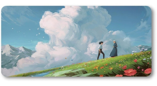 Mousepad Xxl 80x30cm Cod.397 Anime Paisaje Studio Ghibli