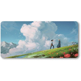 Mousepad Xxl 80x30cm Cod.397 Anime Paisaje Studio Ghibli