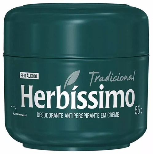 Desodorante Creme Herbíssimo Tradicional 55g