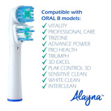 Cabezales De Cepillo De Repuesto Compatibles Con Oral B- Dis