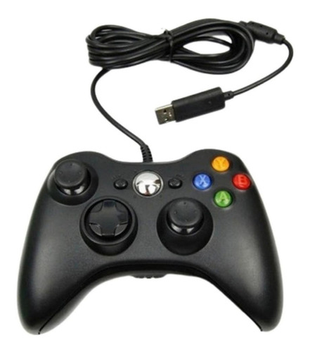 Control Con Cable Usb De 2m Compatible Con Xbox 360 Pc Gamer