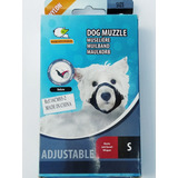 Bozal Para Perros En Nylon En Velcro Ajustable 