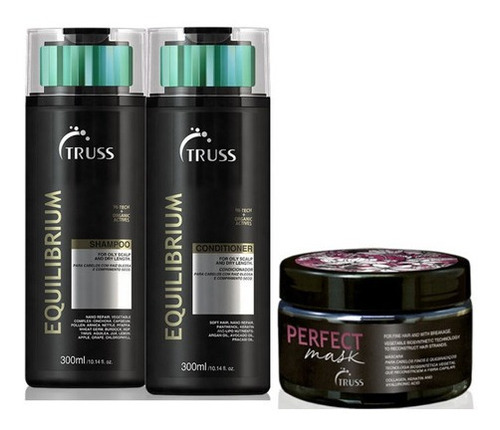 Truss Equilibrium Shampoo E Condicionador + Máscara Perfect
