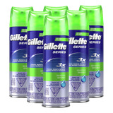 Espuma De Afeitar De Gillette, 9 Oz (pack  6)