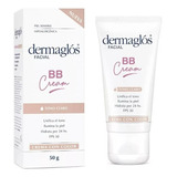 Crema Dermaglós Con Color Bb Cream Tono Claro Fps30 X50g