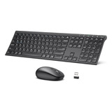 Teclado Y Mouse Bluetooth Dk03, Recargable De Modo Dual (