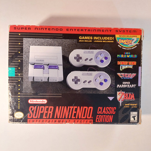 Super Nintendo Classic Edition Snes Mini Original Y Completo
