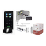 Sistema Completo De Acceso Asistencia Lector Biometrico F22