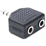 5 Unidades Adaptador Audio Plug 3,5 Stereo A 2 Jack 3,5 St