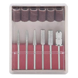 Kit X6u Punta Intercambiables Torno Uñas Polygel Profesional