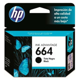 Cartucho Hp Num 664 Negro 2ml F6v29al