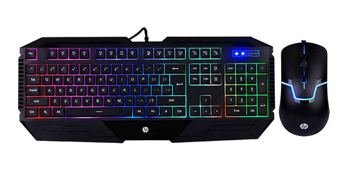 Combo Teclado Y Mouse Gaming Hp Gk1100 // Angelstock