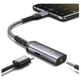 Jsaux Adaptador Usb C A Auriculares Y Cargador De 0.138 In,