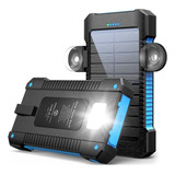 Cargador Solar, Banco De Energía Solar De 26800 Mah, C...