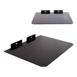 Soporte Base Flotante Dvd Consola Deco Tvbox Vidrio Templado