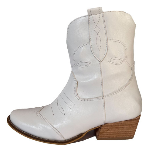 Texanas Mujer Botas Taco Botinetas Otoño Invierno 2019