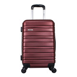 Mala Viagem Bordo Pp Branca Abs C/rodinhas 360° Essence 2t