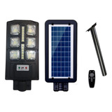 Luz Solar De Calle Led 100w  C/control Remoto Y Soporte