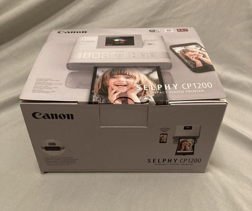 Canon Selphy Impresora Fotográfica Cp-1200 Con Kit Color 