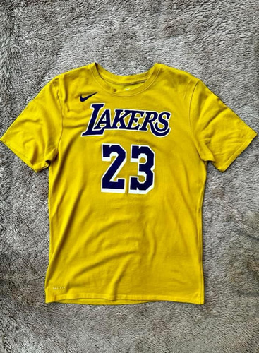 Playera Deportiva Nike X Nba Lakers Talla M