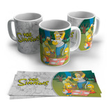 Taza O Tazon Los Simpsons 9 Full Print Premium + Caja