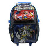 Mochila Cresko 18 C/carrito Sonic (so326) Color So326