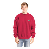 Buzo Hombre Rusty Lepatch Crew Red