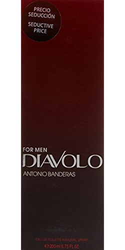 Antonio Banderas Diavolo Eau De Toilette Spray Para Hombres 