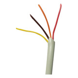 Cabo 4 Vias 26awg Blindado Ideal P/ Cftv E Alarme Cobre 5mt