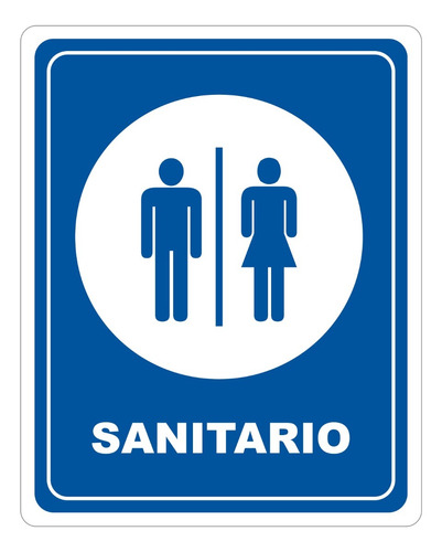 Señalamientos Seguridad Protección Civil Calibre 40 Color Sanitario