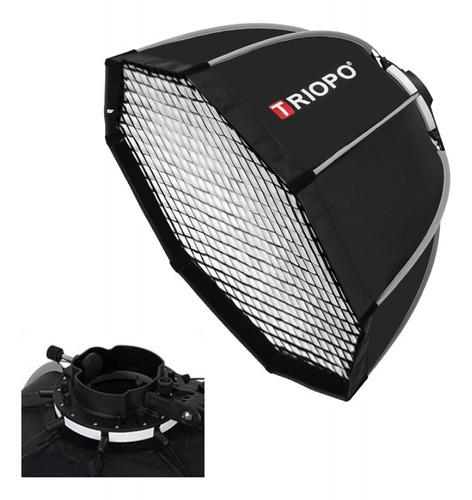 Luz Triopo Kx120 Softbox 120 Cm Octabox Difusor Redonda