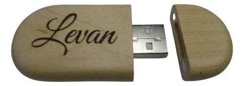 Pen Drive Madeira Ecológico 32gb - Personalizado