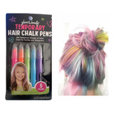 Colores De Fantasia Para Cabello Temporales, Hair Chalk Pens