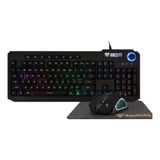 Kit Gamer 3 En 1 Gamdias Ares P2 Teclado Mouse Y Mouse Pad