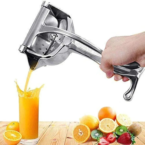 Extractor Exprimidor Saca Jugo Metálico Manual Frutas