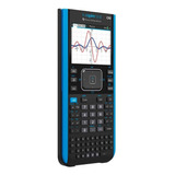 Calculadora Texas Instruments Ti-nspire Cx Ii Cas + Estuche Color Negro/azul