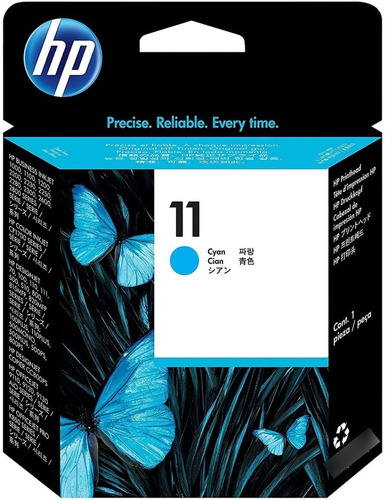 Cartucho Hp 11 Cyan (c4836a) Original 